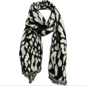 Banana Republic scarfed color: zebra